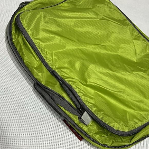 Eagle Creek Packing Cube 15x10 Neon Green Travel Bag Zip - Picture 5 of 6